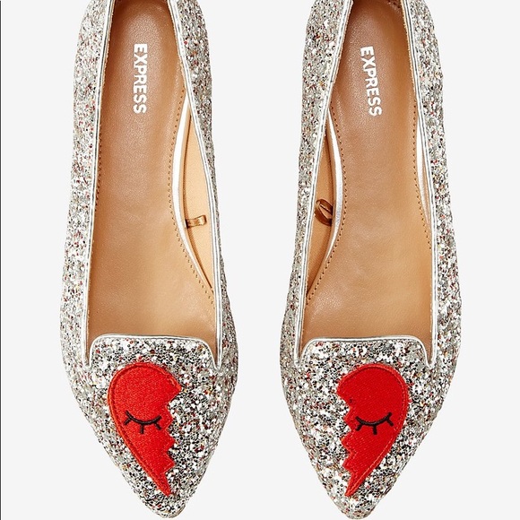 Express Shoes - Express Broken Heart Flats